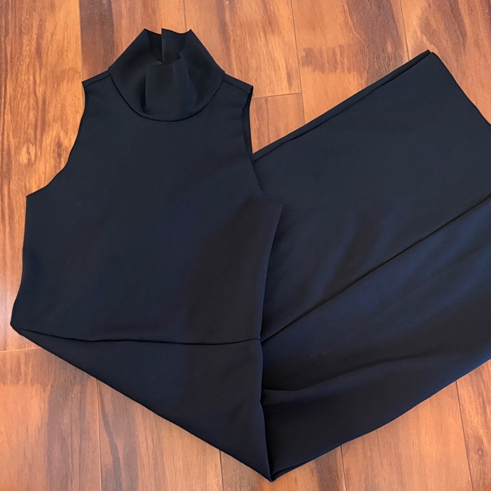 Commando Women's Neoprene Turtleneck Midi Dress XS - Picture 4 of 9